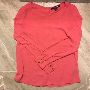 Plain long sleeve top
